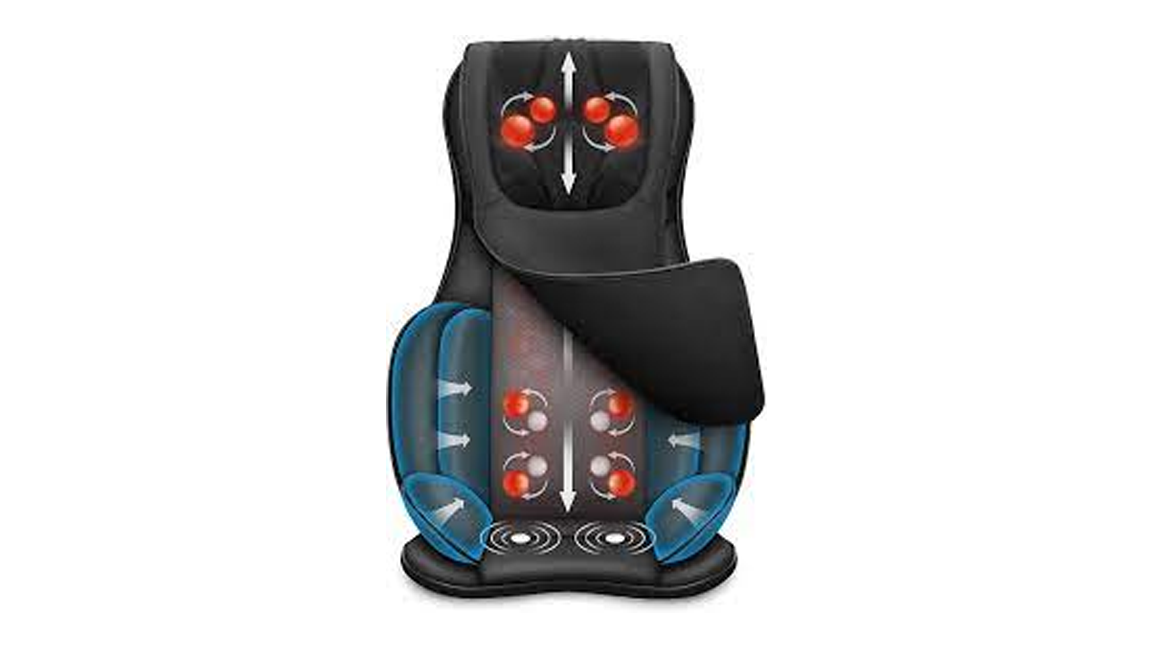 4. Snailax Shiatsu Neck Back Massager